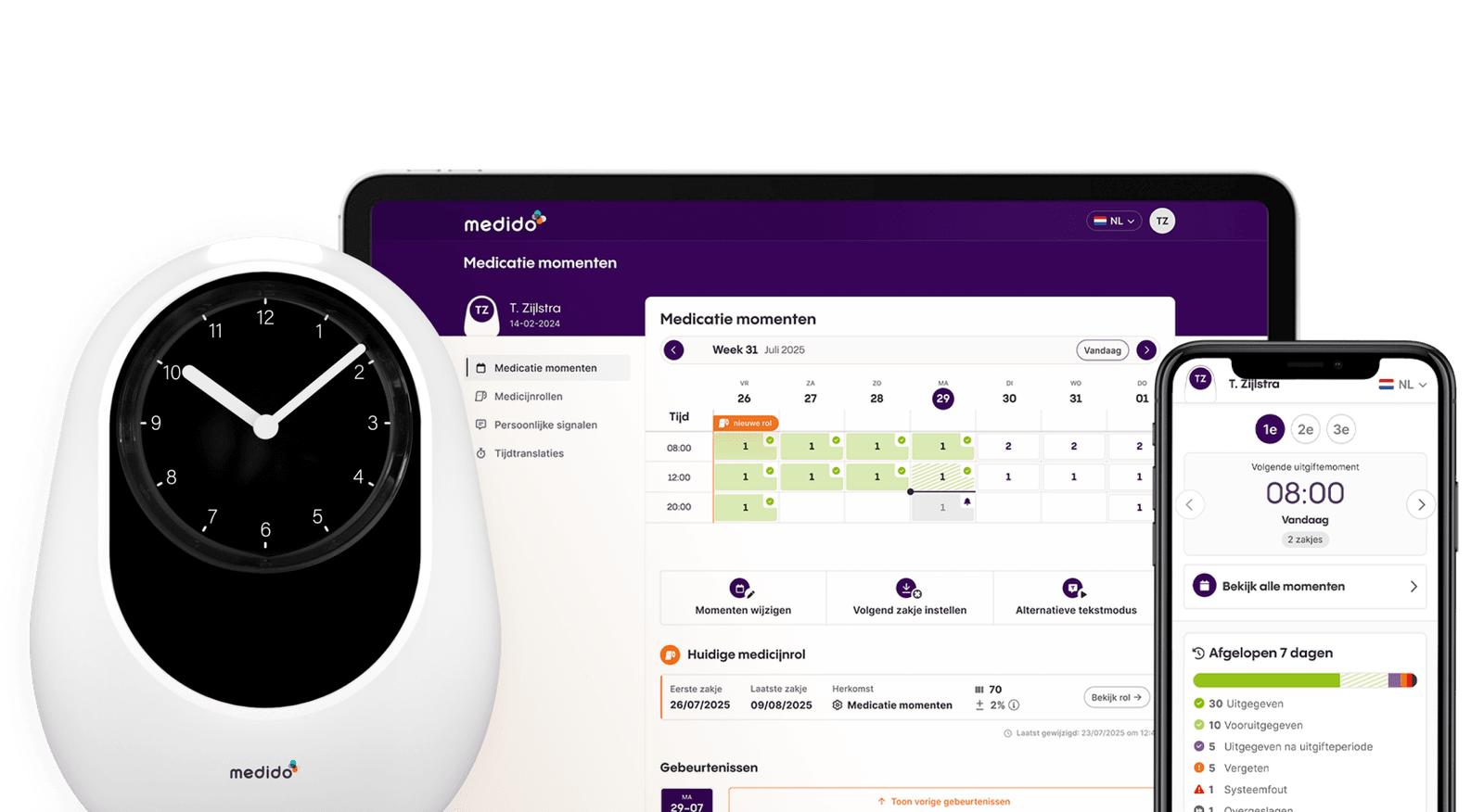 Medido project screenshot